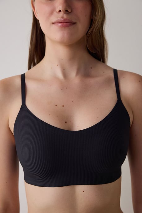 Ribbad Jersey Bralette - Image 3