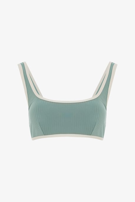 Ribbad Stickad Bralette - Image 5