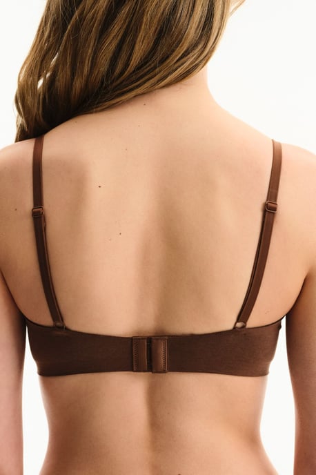 Stickad Jersey-Bralette med Hake och Ögla-Closure - Image 3