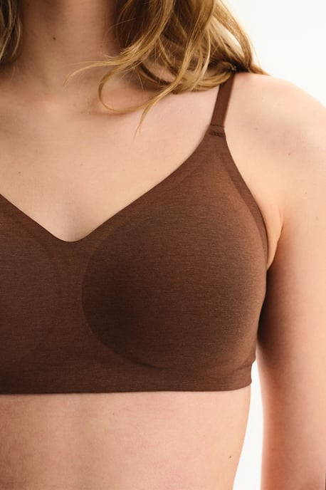 Stickad Jersey-Bralette med Hake och Ögla-Closure - Image 4