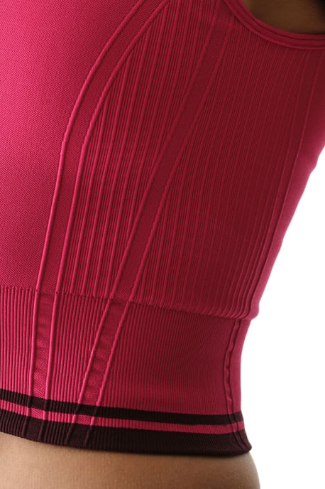 Padded V-Neck Sports Bra - Image 6