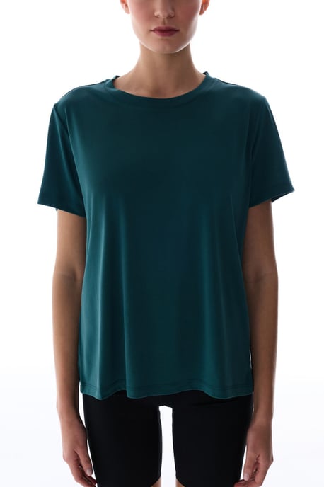 Oversized Lange Gebreide Crewneck T-Shirt - Image 3