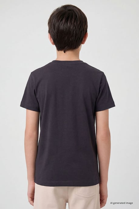 Heren T-shirt van katoen en elastaan - Image 5