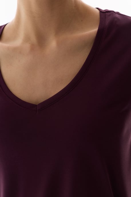 Oversized V-Neck Long T-Shirt - Image 5