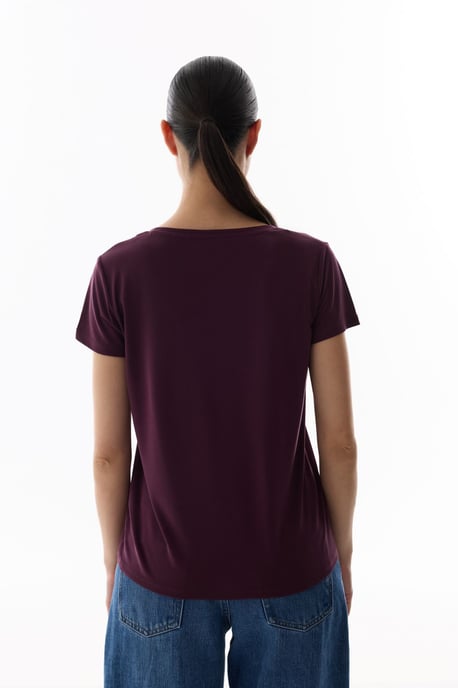 Oversized V-Neck Long T-Shirt - Image 6