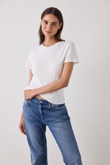 Dam Regular Fit Bomulls T-shirt - Image 2