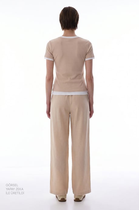 Women's Regular Fit Crew Neck T-Shirt - Image 3