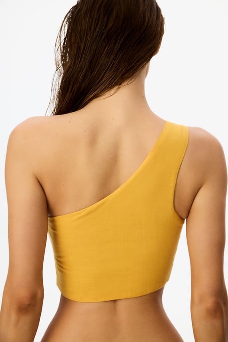 Crop Cut-out Bandeau Bodysuit - Image 2
