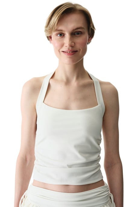 Sleeveless Halterneck Bodysuit - Image 1