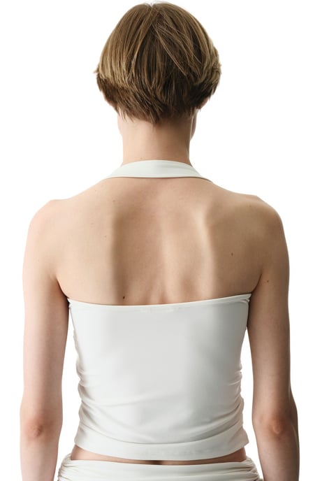 Sleeveless Halterneck Bodysuit - Image 2