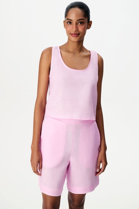 Linne ärmlös bodysuit - Image 1