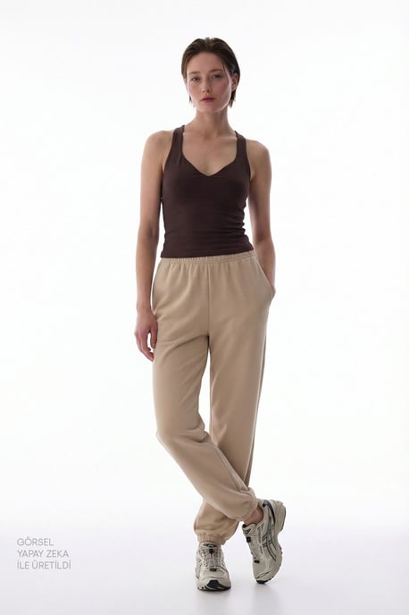 Sleeveless V-neck Backless Thong Bodysuit - Image 6