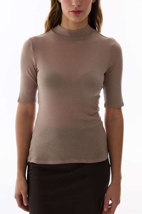 Polo Hals Brei Bodysuit - Image 5