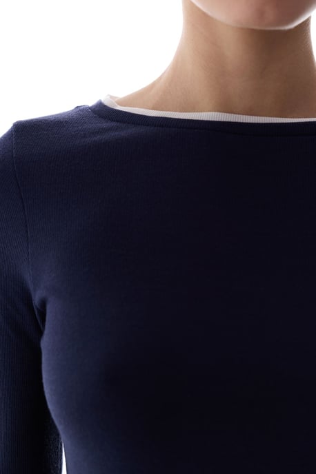 Långärmad rundhalsad bodysuit - Image 3