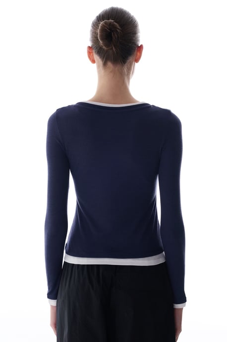 Långärmad rundhalsad bodysuit - Image 5