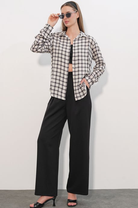 Patterned Long Sleeve Shirt - Image 2