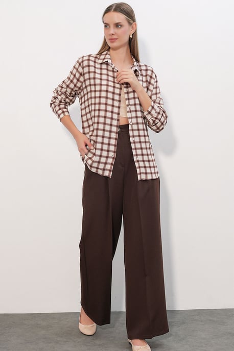Patterned Long Sleeve Shirt - Image 3