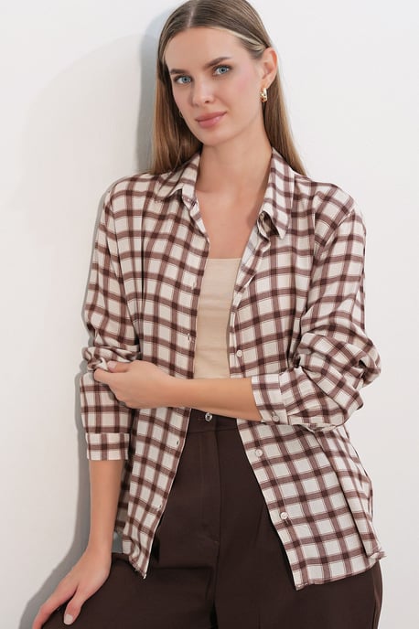 Patterned Long Sleeve Shirt - Image 6