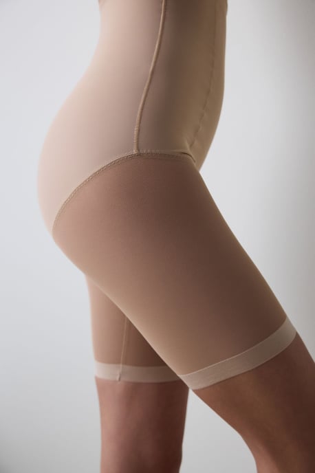 Hoge Taille Mesh Shapewear Shorts - Image 2