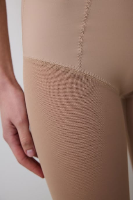 Hoge Taille Mesh Shapewear Shorts - Image 3