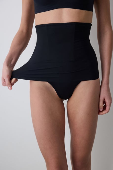Hoge Taille Gebreide Shapewear Korset - Image 2