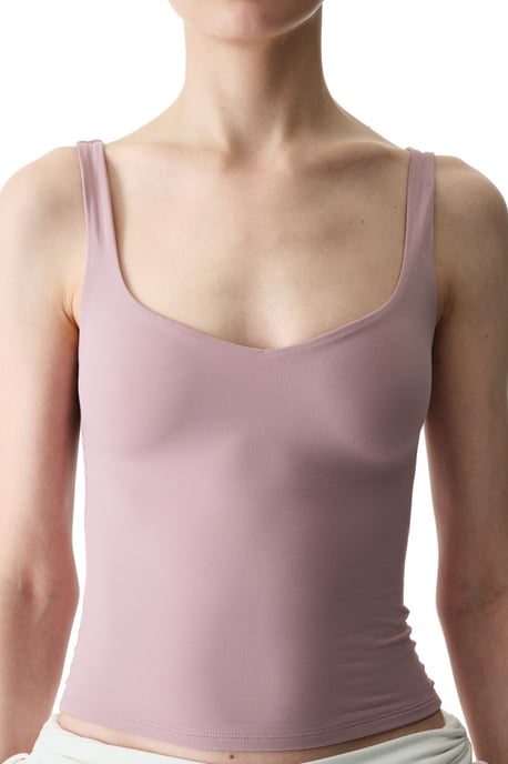 Figursydd stickad linne topp - Image 3