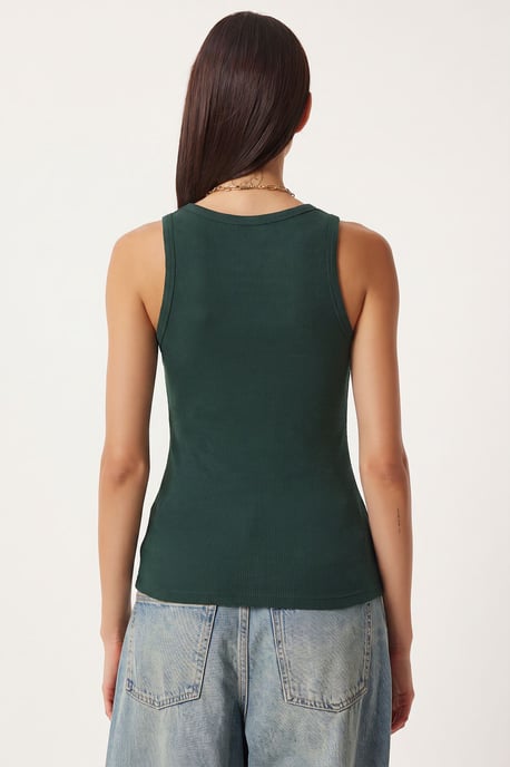 Fitted U-hals Gebreide 2-Pack Tanktop - Image 6