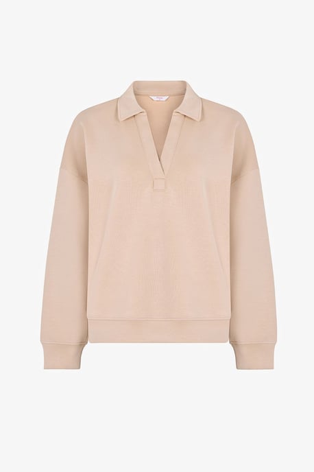 Oversized Gebreide Sweatshirt Met Vetersluitingen - Image 6