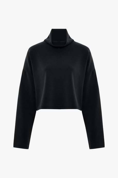 Dames Korte Col Sweater - Image 4