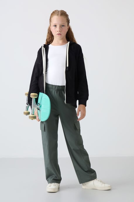 Unisex Youth Cotton-Blend Sweatshirt - Image 1