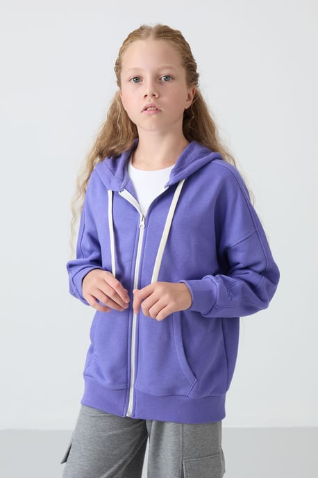 Unisex Youth Cotton-Blend Sweatshirt - Image 3