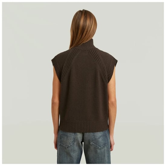G-Star Heavy moto zip vest knit wmn - Image 6