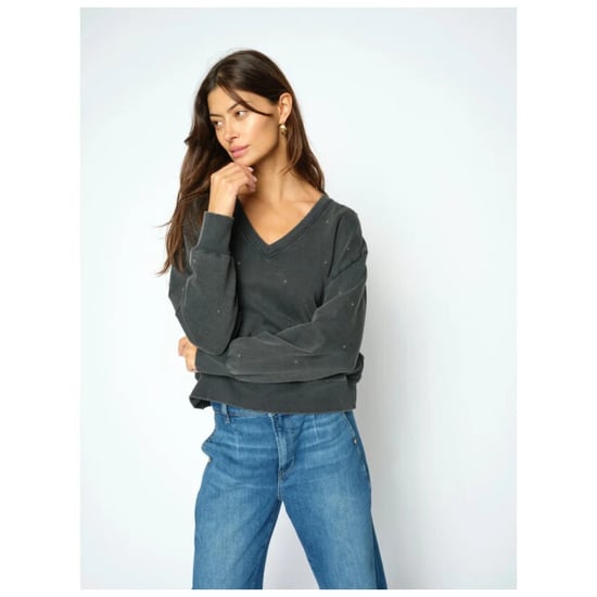 Mos Mosh Mmcosette v-ls stud sweatshirt - Image 4