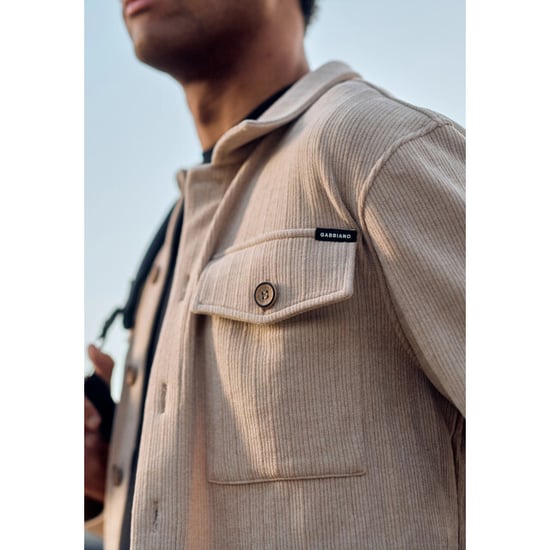 Gabbiano Heren overshirt iron 3367348 676 almond - Image 6