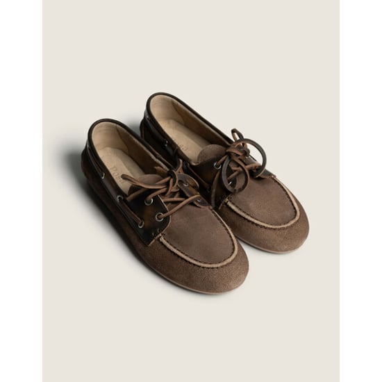 posa Pw257 loafers boat loafer brushed suede/leather - Image 2