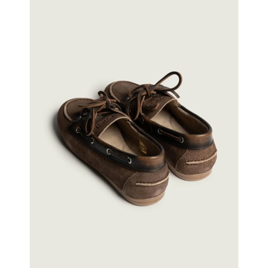 posa Pw257 loafers boat loafer brushed suede/leather - Image 3