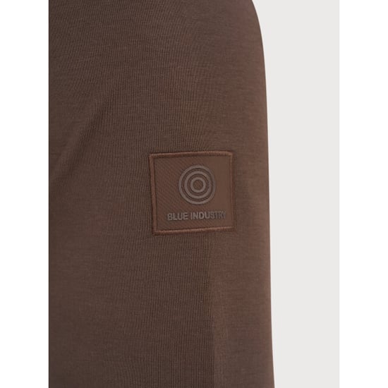 Blue Industry Half-zip sweater met borstzak | - Image 4