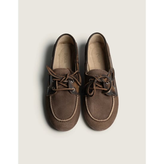 posa Pw257 loafers boat loafer brushed suede/leather - Image 4