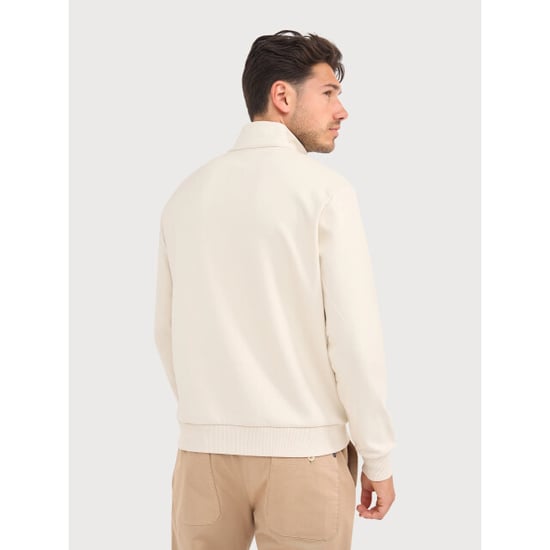 Blue Industry Half-zip sweater met borstzak | - Image 4
