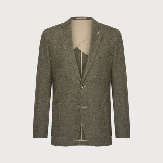 Blue Industry Woolblend colbert | - Image 3