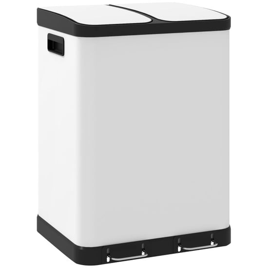 4goodz Dubbele prullenbak 2 x 30l met uitneembare binnenbakken - - Image 3