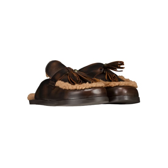 Posa Pw241 loafers ranch tassel mule leather - Image 3