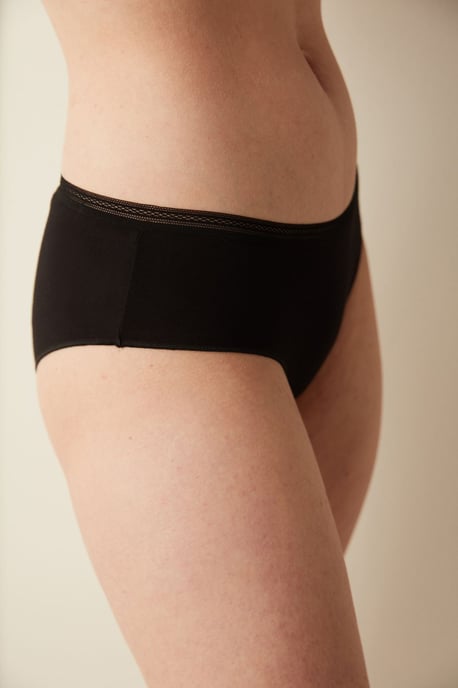 Mid-Waist Cotton Jersey Hipster Brief - Image 3