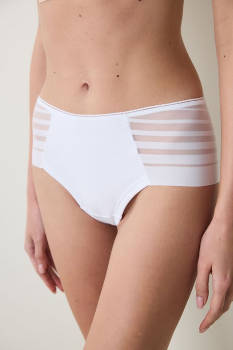 Randig Midjehöjd Hipster Brief - Image 1