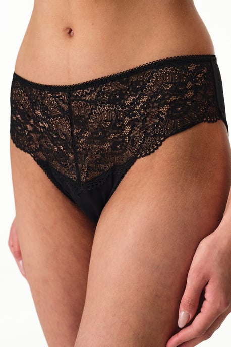 Floral Lace Hipster Briefs - Image 1