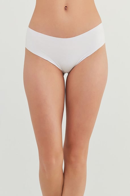 Mid-Waist Cotton Jersey Hipster Brief - Image 1