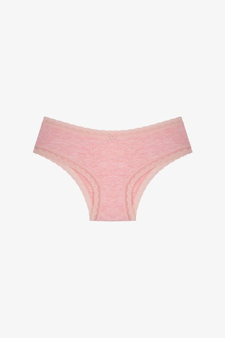 3-Pack Cotton Hipster Briefs With Lace - Image 3