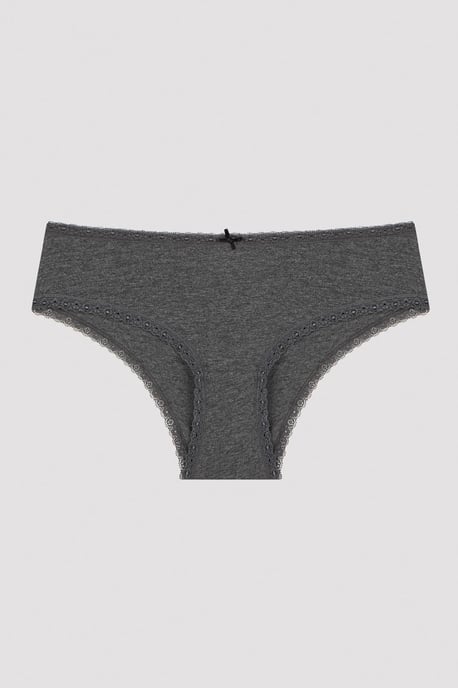 3-Pack Cotton Hipster Briefs With Lace - Image 4