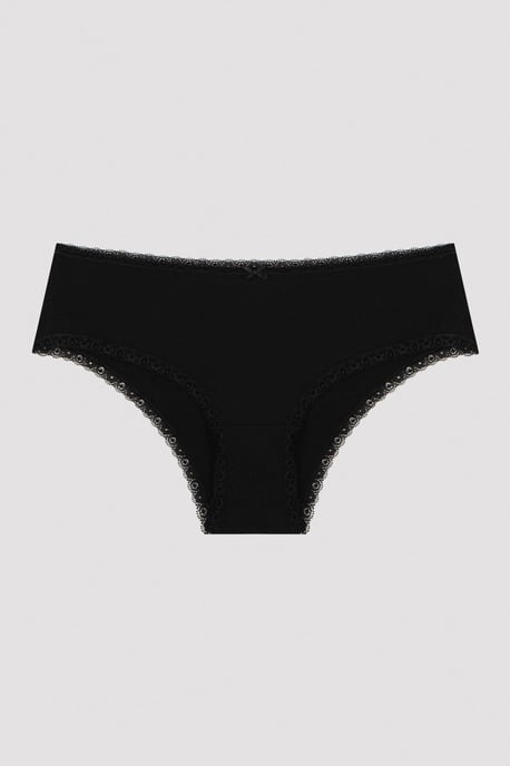 3-Pack Cotton Hipster Briefs With Lace - Image 5