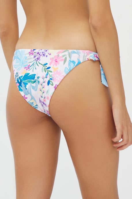 Blommig lågmidjad brasiliansk bikiniunderdel - Image 3